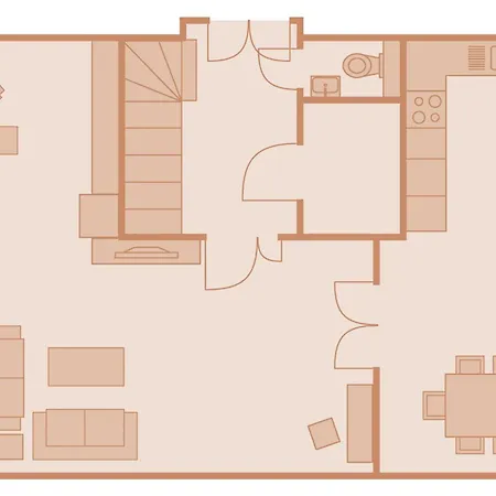 בית נופש Loerki Hues *